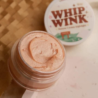 วิปวิงค์ Whip wink ไฮไลท์เนื้อมูส ให้งานผิวฉ่ำโกลด์ ของแท้100%