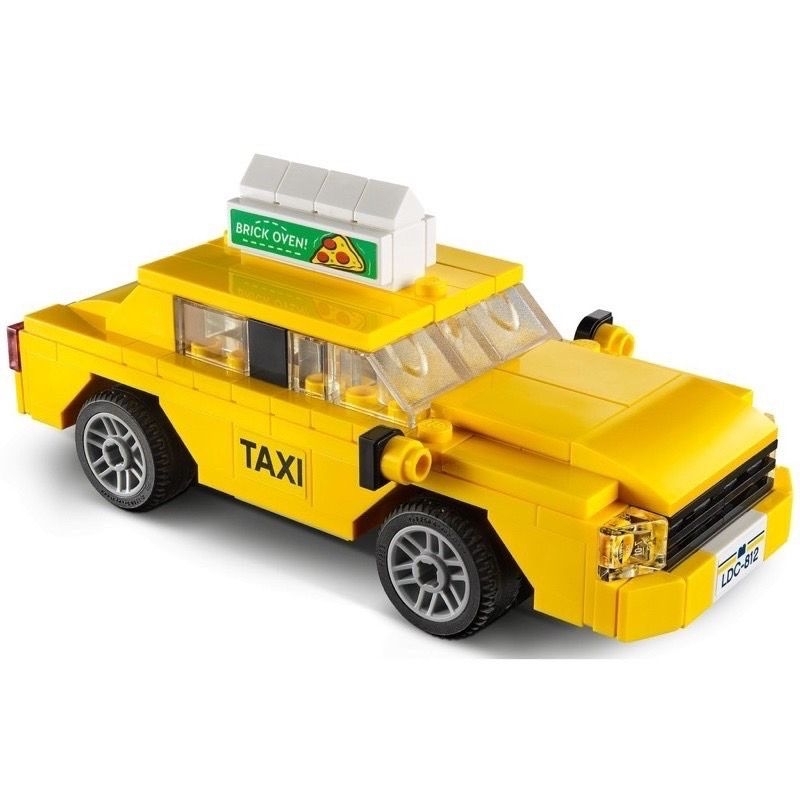 lego-40468-yellow-taxi-สินค้าพร้อมส่ง-ของแท้-กล่องสวยค่ะ