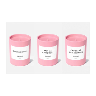 กลิ่นใหม่(โทนขนม)overose candle 240g