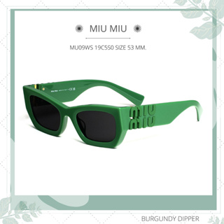 แว่นกันแดด Miu Miu : MU09WS 19C5S0 SIZE 53 MM.