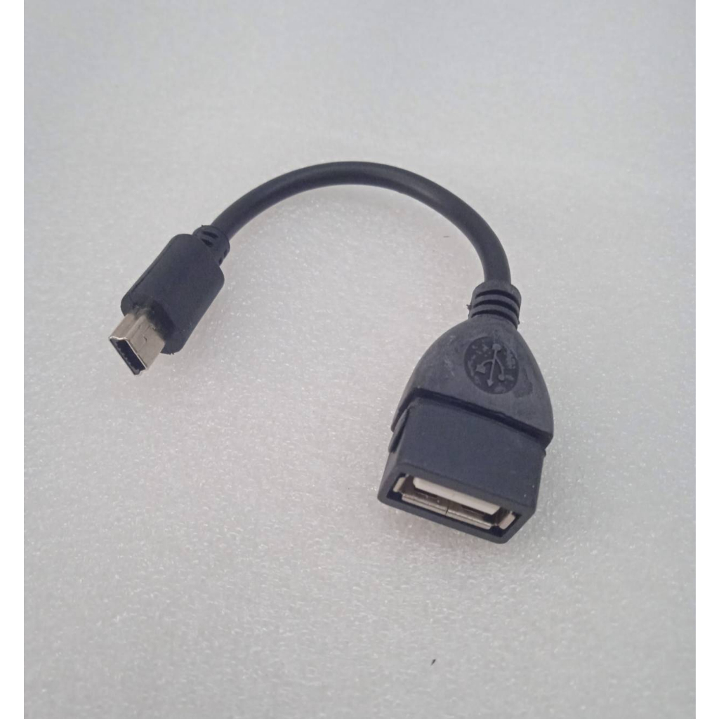 MINI USB OTG USB 5 pin/OTG สายเสียบแฟลชไดร์กับเครื่องเสียง สายเสียบเล่น ...