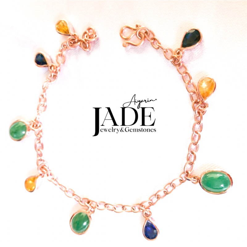 ayrd-สร้อยข้อมือพลอยเเท้-ไพลิน-บุษราคัม-หยกพม่า-jadeite-type-a-สามารถเลือกพลอยตามโฉลกได้ค่ะ