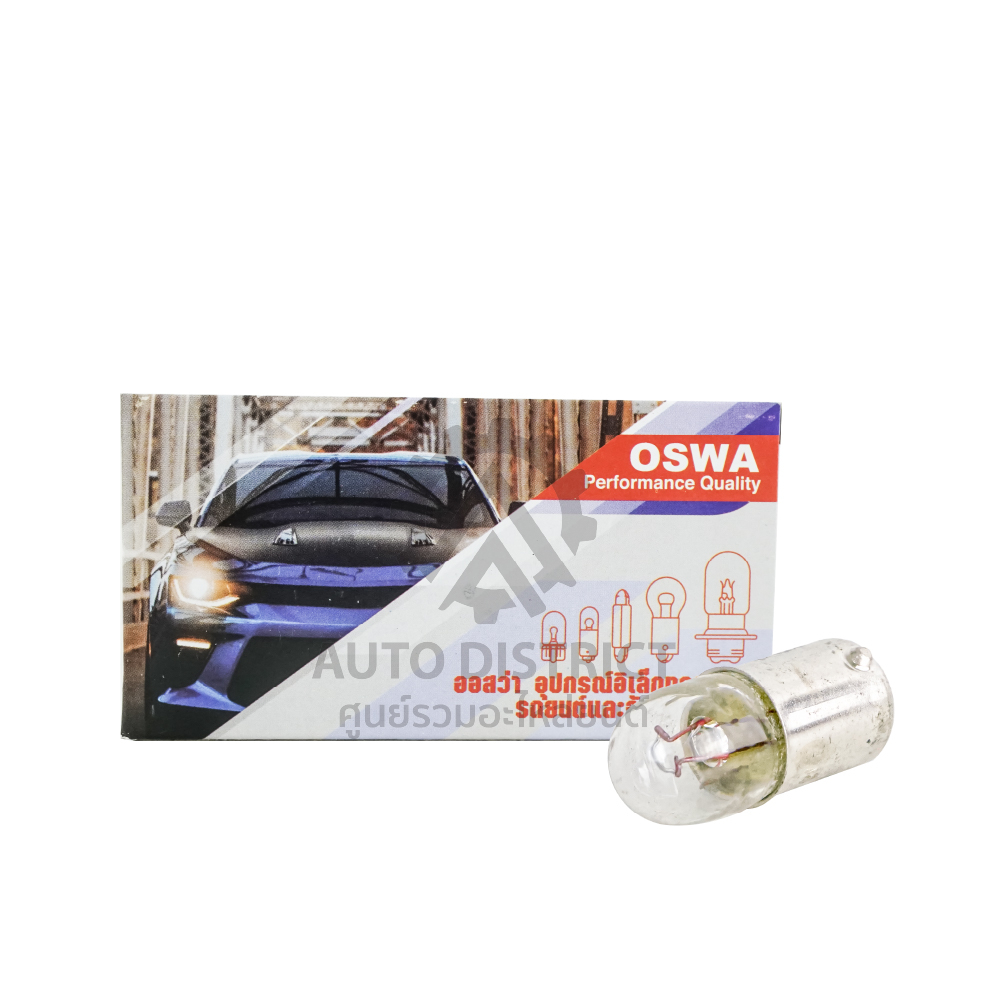 oswa-หลอดไฟ-103-12v5w-ไฟหน้าปัทม์แบบขั้ว-จำนวน-1-กล่อง-10-ดวง