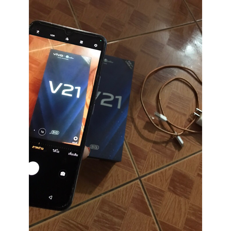 Vivo V21 5gแรม8รอม128ม อสอง อ านรายละเอ ยดก อน Shopee Thailand