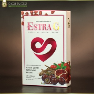 ESTRA G  เอสตร้า จี (Qyou) เสริมฮอร์โมนด้วยวิธีธรรมชาติ ช่วยปรับสมดุลฮอร์โมนเพศหญิงให้สมบูรณ์