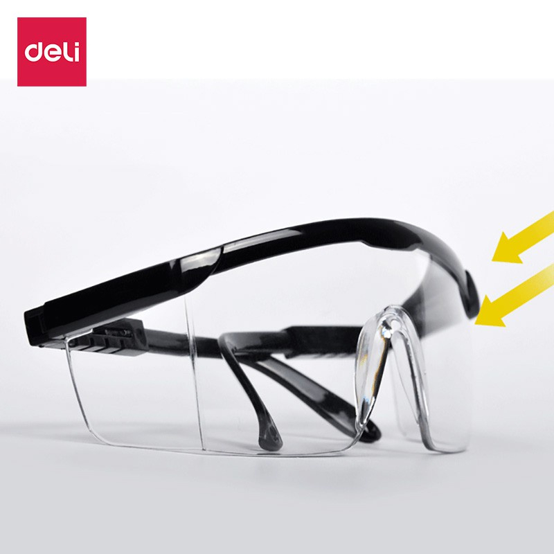 แว่นเซฟตี้-แว่นครอบตานิรภัย-แว่นตาตัดหญ้า-ครอบตานิรภัย-แว่นตานิรภัย-แว่นตา-3m-สวมทับแว่นสายตาได้-เลนส์ใส-deebillion