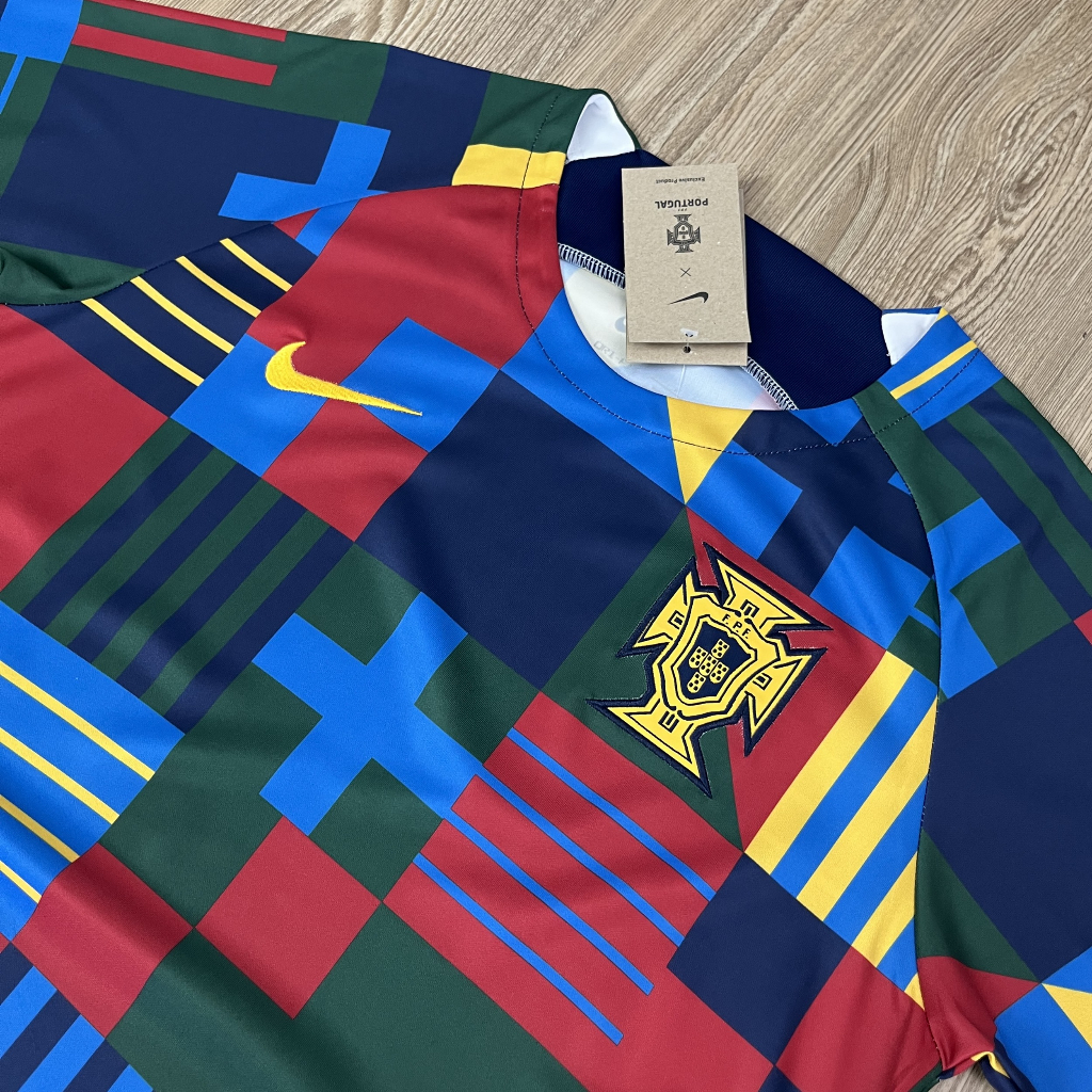 เสื้อบอลทีมชาติ-เสื้อผู้ใหญ่-portugal-2023-เนื้อผ้าโพลีเอสเตอร์แท้-เกรดแฟนบอล-aaa
