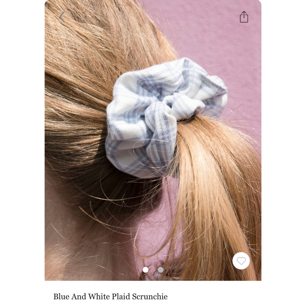 พร้อมส่งจากไทย-brandy-melville-scrunchie-ยางมัดผม