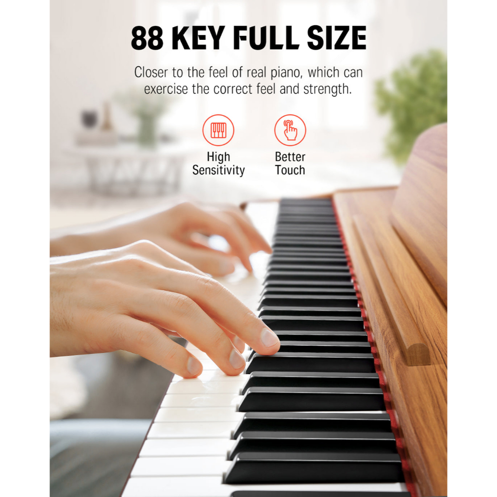 donner-ddp-80-wooden-style-88-key-weighted-digital-piano-with-stand-amp-3-pedal