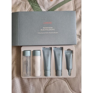 Laneige Water Bank Blue Hyaluronic 5 Step Essential Kit for Normal to Dry skin exp 052025