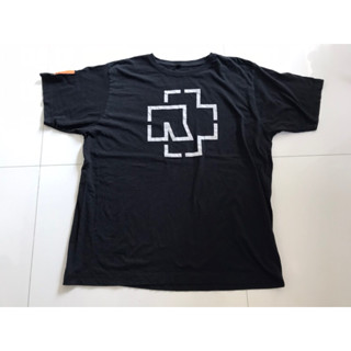 เสื้อยืดมือสอง Rammstein XXL  ตะเข็บข้างเดิม 350฿