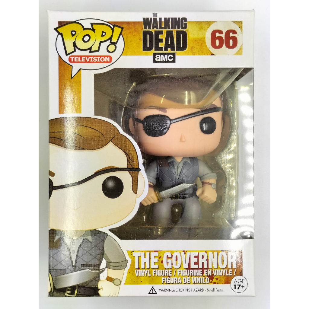 funko-pop-walking-dead-the-governor-66-กล่องมีตำหนินิดหน่อย