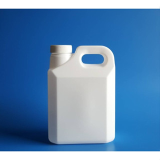 25 ชิ้น แกลลอนพลาสติก แกลลอนเปล่า1000 ML. พร้อมฝาและจุก สีขาวขุ่น ทรงเหลียม food grade ราคาโรงงาน มีของพร้อมส่ง