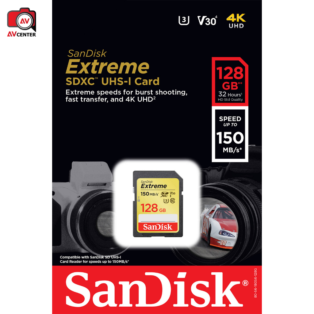 sandisk-sd-128-gb-extreme-ความเร็วสูงสุด-150-mb-s