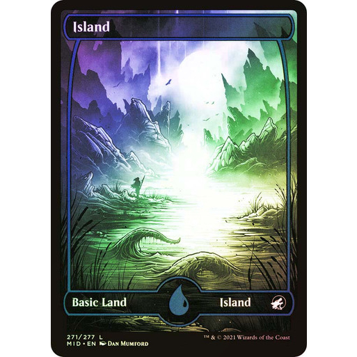 [MTG] [LAND] [MID] Basic Land Innistrad Midnight Hunt (268277) [FOIL