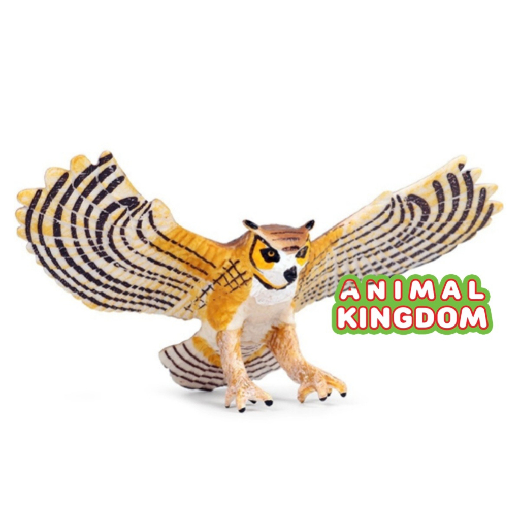 animal-kingdom-โมเดลสัตว์-นกฮูก-นกเค้าแมว-สีทอง-ขนาด-12-50-cm-จากสงขลา