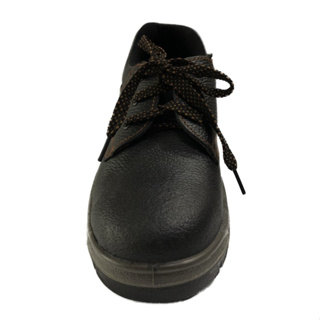 ภาพขนาดย่อของภาพหน้าปกสินค้ารองเท้าเซฟตี้ Safety Shoes รองเท้านิรภัย หนังวัวแท้ หัวเหล็ก สีดำ แบรนด์ LUCKY CAT (เป็นสินค้าโล๊ะสต๊อก มือ1) จากร้าน sensezero1 บน Shopee