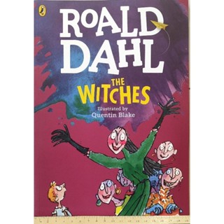 New The Witches Colour Edition Paperback English By Roald Dahl Illustrated by Quentin Blake ฉบับสี A4