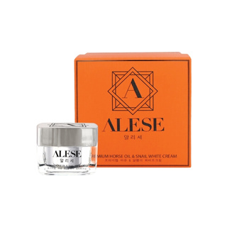 ALESE Premium Horse Oil &amp; Snail White Cream (30g) อะลิเซ่ ครีมน้ำมันม้า ลดฝ้า กระ ริ้วรอย