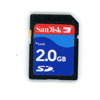 สินค้า พร้อมส่ง SanDisk 2 GB Class 4 SD Card SDHC Standard Flash Memory Card sd การ์ดกล้อง รุ่นเก่า