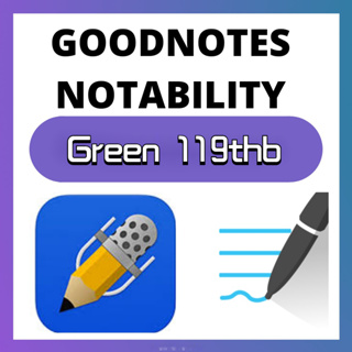 ภาพขนาดย่อของภาพหน้าปกสินค้าGoodNotes 5 & notability apps for iPad and iPhone (iOS)  GoodNotes 5 goodnotes5 good Notes 5 Apple ID จากร้าน greenwichgalaxy.th บน Shopee