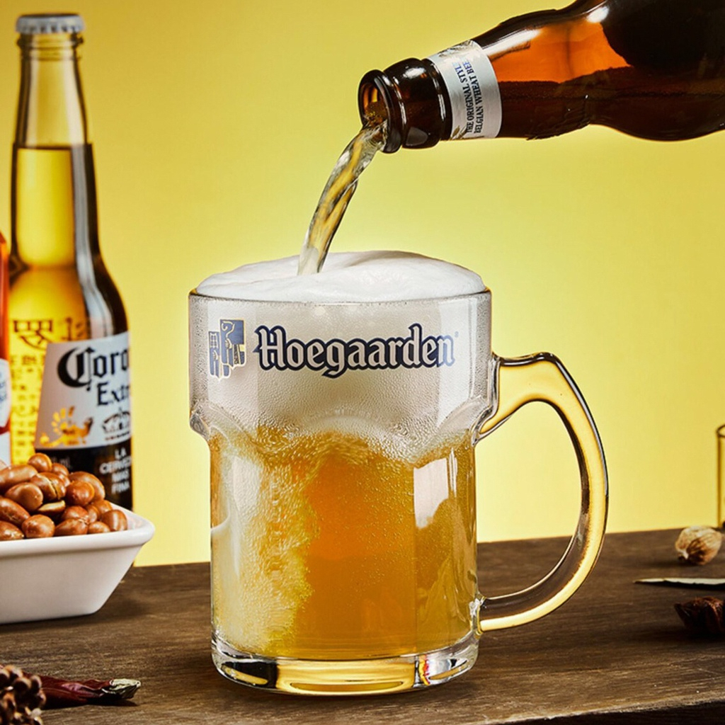 b-amp-j-home-ประกันศูนย์ไทย-แก้วเบียร์-hoegaarden-มีหูจับได้-ความจุใหญ่และหนาพิเศษ