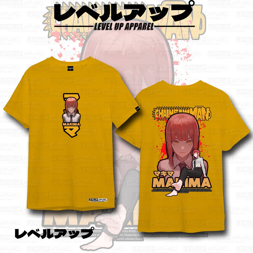 อะนิเมะ-chainsaw-man-makima-เสื้อควบคุม-dvl-เสื้อยืดเทรนด์ใหม่ล่าสุด