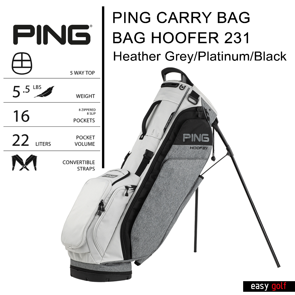 PING BAG HOOFER 231 PING CARRY BAG ถุงกอล์ฟ | Shopee Thailand