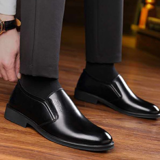 สินค้า NPX016 รองเท้าหนังผู้ชาย รองเท้าหนังผู้ชายแฟชั่น รองเท้าหนังทางการ รองเท้าหนังธุรกิจทางการระบายอากาศฤดูใบไม้ร่วง รองเท้าหนังสลิปออนลำลองสำหรับผู้ชาย รองเท้าทำงานผู้ชาย