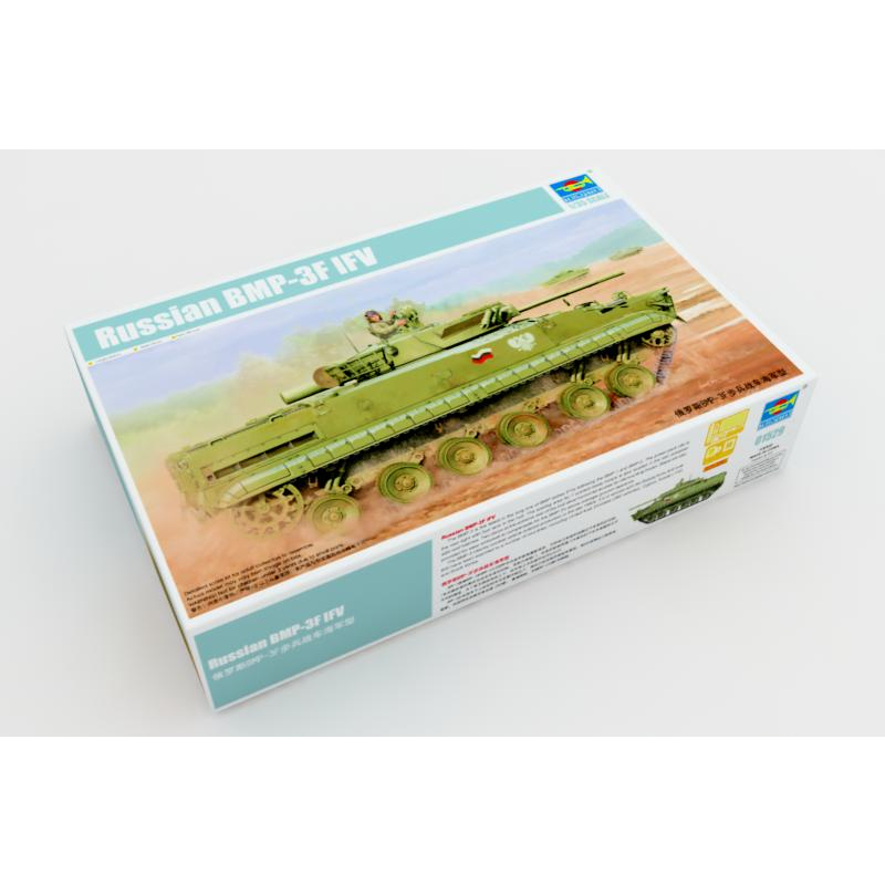 พลาสติก โมเดล ประกอบ TRUMPETER สเกล 1/35 Russian BMP-3F IFV (01529 ...