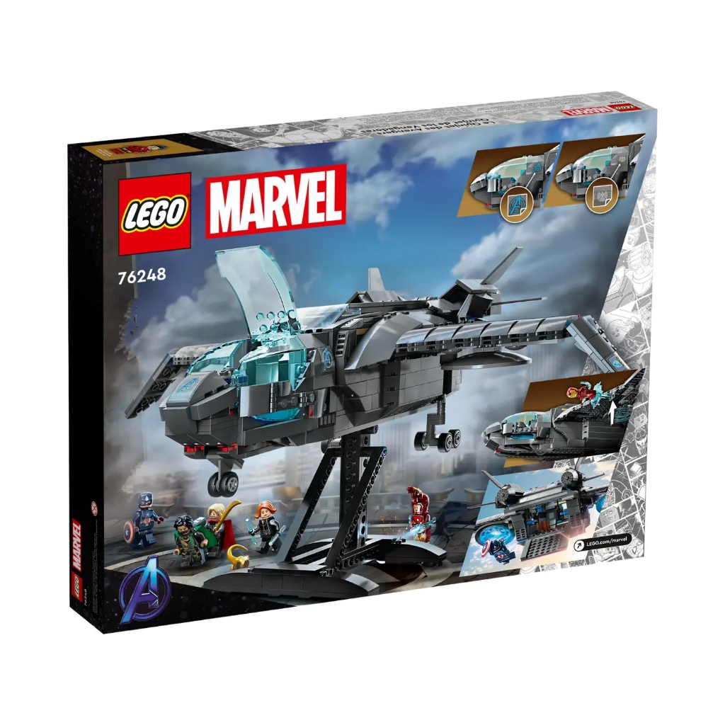 lego-marvel-76248-the-avengers-quinjet-เลโก้ของใหม่-ของแท้-พร้อมส่ง