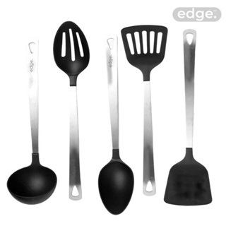 Egge 5 piece utensil set ชุดตะหลิวทัพพีซิลิโคนด้ามสแตนเลส📍