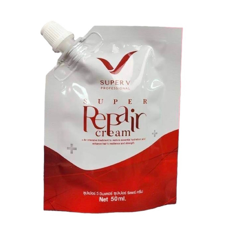 SPV Super V Super Repair Cream 50ml ซุปเปอร์วี ซุปเปอร์ รีแพร์ ครีม ซอง ...