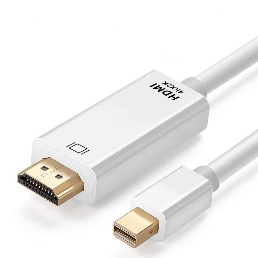 ภาพหน้าปกสินค้าMini Display Port DP to HDMI Cable 4K 2160P Adapter 1.8M จากร้าน locomputer_2019 บน Shopee