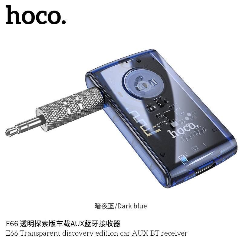 hoco-e66-car-bluetooth-aux-receiver-บลูทูธในรถยนต์-เชื่อมต่อลำโพงในรถ