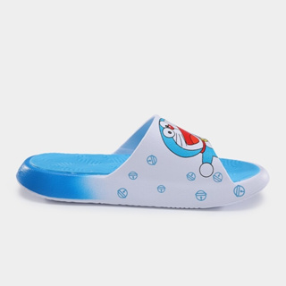 Peak Slippers Taichi Doraemon รองเท้าแตะดีไซน์ใหม่ล่าสุด ลิขสิทธิ์แท้ DORAEMON สีฟ้าน่ารักสดใส มาพร้อมความนุ่มสบายเท้า