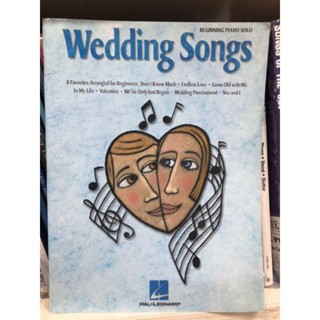 WEDDING SONGS - BEGINNING PIANO SOLO (HAL)