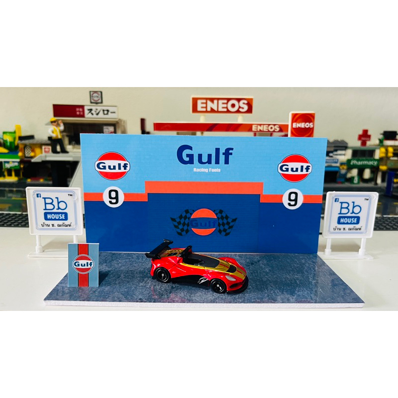 ฉาก-2-ชิ้น-สำหรับโมเดล-1-64-gulf-shop