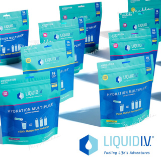 ภาพหน้าปกสินค้าLiquid I.V. Hydration Multiplier น้ำอิเล็คโทรไลท์ Liquid IV (แพคซีล/พร้อมส่ง) ที่เกี่ยวข้อง