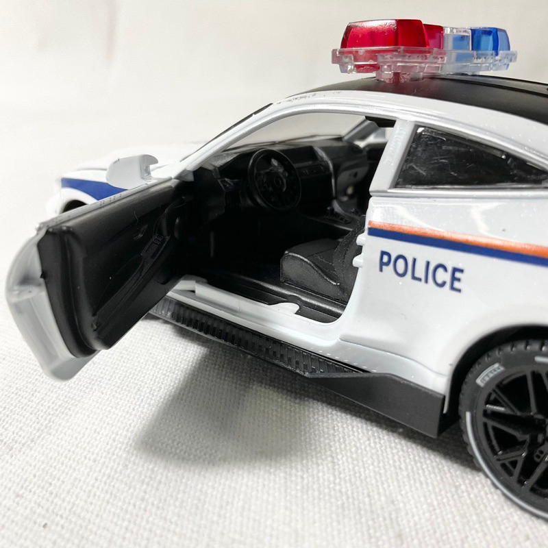 รถโมเดลเหล็ก-รถตำรวจ-bmw-m4-police-car-มาใหม่-สวยมากกก-ยาว-6-นิ้ว-สเกล-สเกล-1-32
