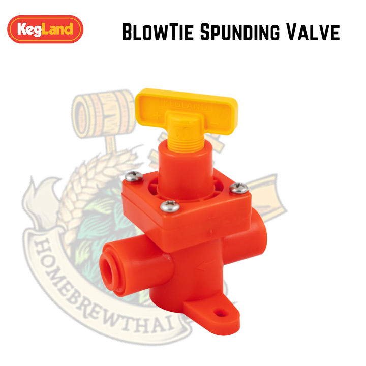 Mash King Duotight BlowTie Diaphragm Spunding Valve Complete Kit - 5/16" (8mm) For Precise Keg & Fermenter Pressure Control