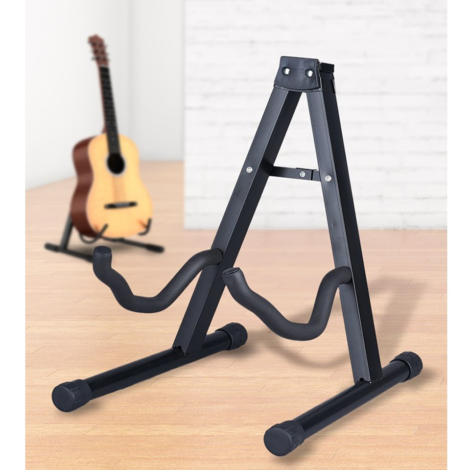 ภาพหน้าปกสินค้าขาตั้งกีต้าร์ ขาตั้งเบส guitar stand วัสดุเหล็กแข็งแรง พับได้ ขาตั้งทรงA ตั้งกีต้าร์และเบสได้ทุกรุ่น จากร้าน cmm_music_shop บน Shopee