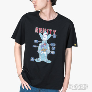 DOSH MENS T-SHIRTS THE SIMPSONS เสื้อยืดคอกลม แขนสั้น ผู้ชาย DSIMT5055-BL