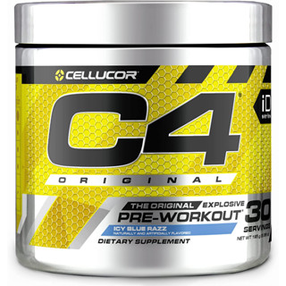 Cellucor C4 Original Pre-Workout 30 serving พรีเวิร์คเอาท์ เพิ่มพละกำลัง เพิ่มกล้าม ออกกำลังกาย