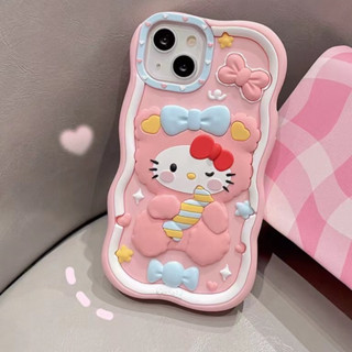 CS124 เคสโทรศัพท์ ลายคิตตี้[Kitty] งานซิลิโคนนิ่มๆ สินค้าพร้อมส่ง**อ่านรายละเอียดก่อนสั่ง**