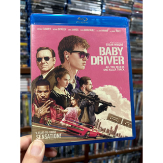 Blu-ray แท้ มือสอง เรื่อง Baby Driver เสียงไทย ซัพไทย