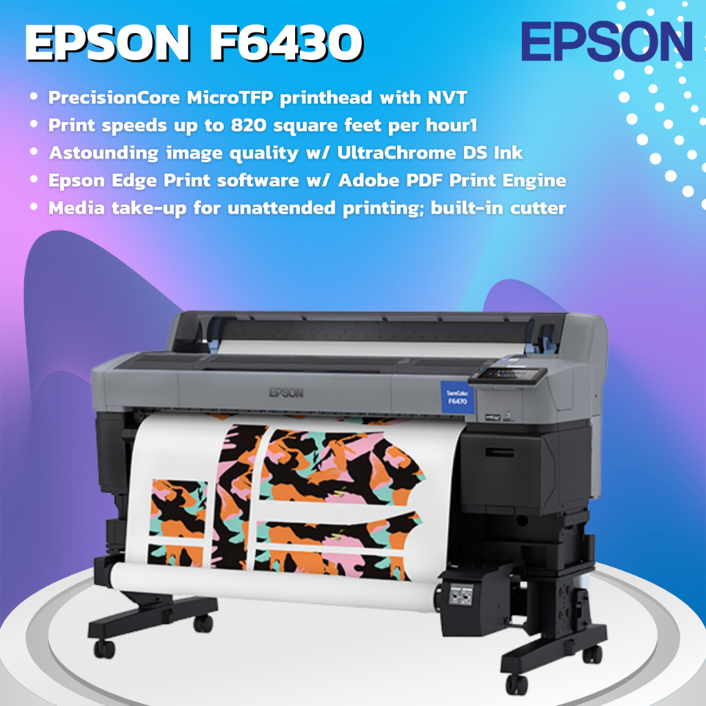 เครื่องปริ้นEPSON2023 F6430 เครื่องพิมพ์ลายรุ่นใหม่ เครื่องสกรีนเสื้อ ...