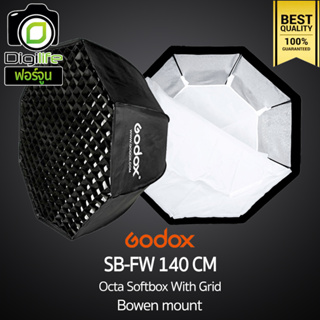 Godox Softbox SB-FW 140 cm. Octa Softbox With Grid [ Bowen Mount ] วิดีโอรีวิว , Live , ถ่ายรูปติบัตร , สตูดิโอ