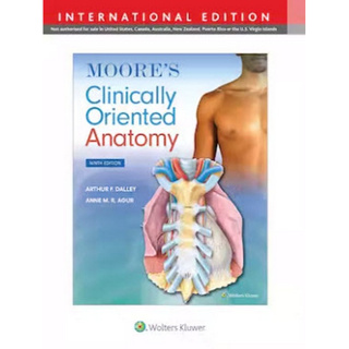 c221 MOORES CLINICALLY ORIENTED ANATOMY (IE) 9781975154127