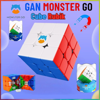 ส่งจากไทย !!!  รูบิค Monster Go EDU Magnetic 3x3 GAN Cube Rubik มีแม่เหล็ก MG ของเล่นคลายเครียด แบบมืออาชีพ